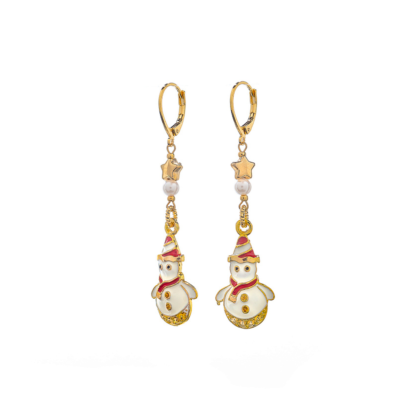 Изображение товара LANZEROTTI Серьги, Mustang, цвет: золотой