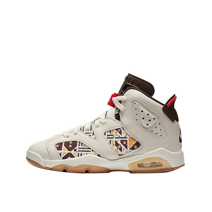 Изображение товара NIKE Спортивные кроссовки для баскетбола Jordan butyair jordan 6 retro, цвет: Белый, размер: 38