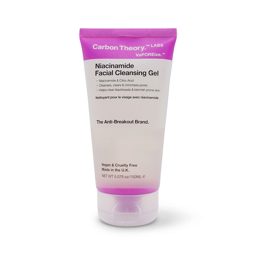 Изображение товара Гель для умывания Niacinamide Facial Cleansing Gel 150 мл CARBON THEORY