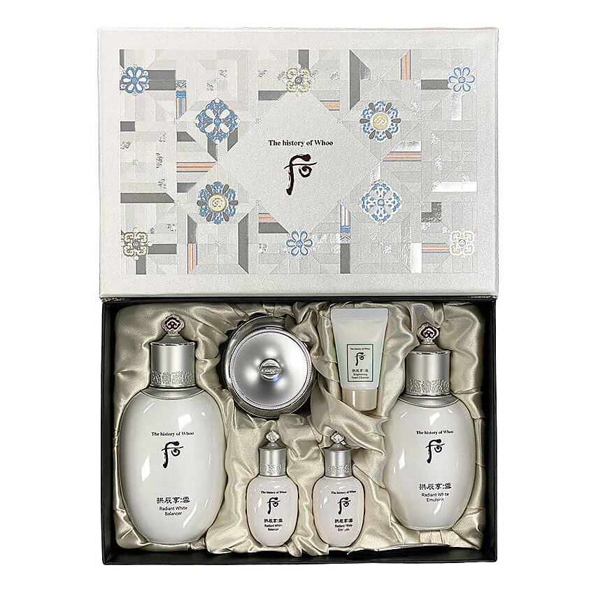 Изображение товара Набор для лица THE HISTORY OF WHOO Gongjinhyang Seol Radiant White Special Set, 6 шт