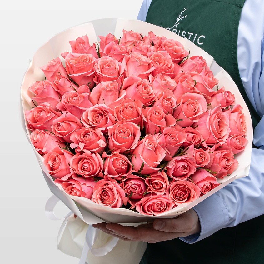 Изображение товара Букет Роз Кения 60 см 51 шт от STUDIO FLORISTIC