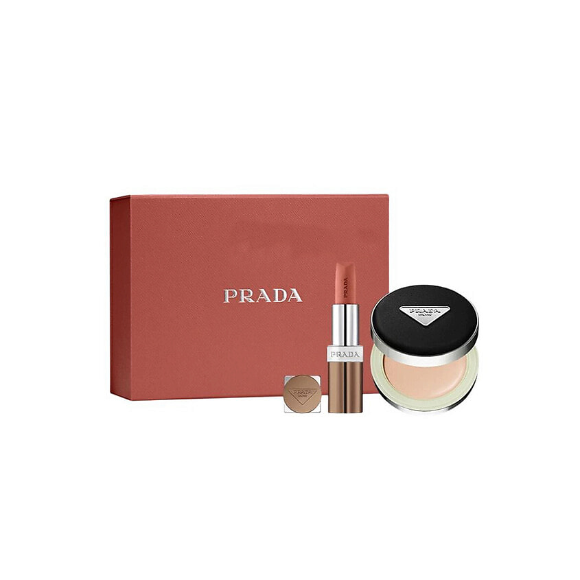 Изображение товара PRADA Подарочный набор Monochrome Soft Matte Limited Edition+Mesh Cushion, LC5 12гр, B101 3.8гр