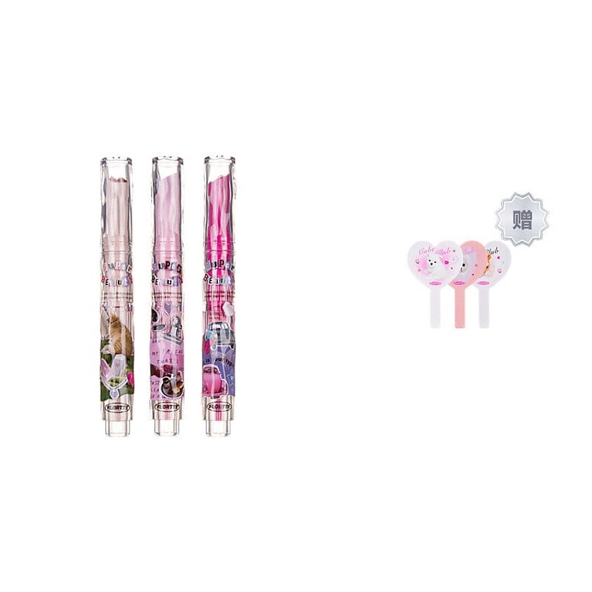 Изображение товара FLORTTE Набор I Am Super Beauty Heart-Shaped Jelly Lipstick, 02+04+06