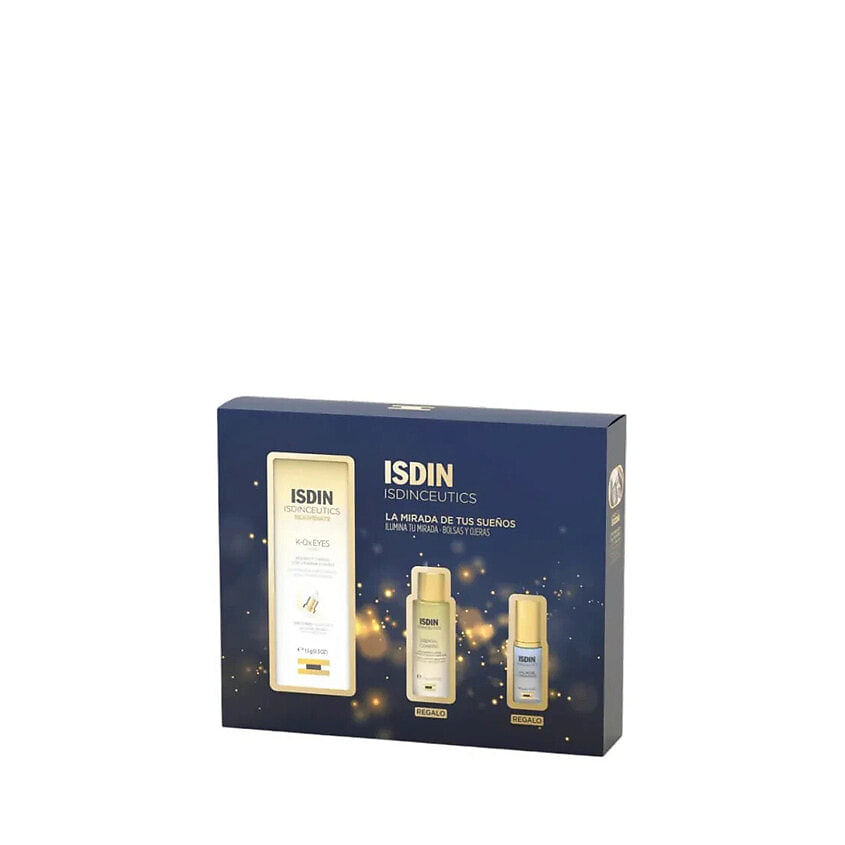 Изображение товара ISDIN Набор для кожи вокруг глаз Isdinceutics Eye Contour Gift Set, 15 мл + 27 мл +5 мл