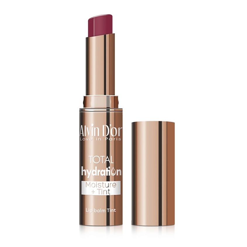 Изображение товара Бальзам-тинт для губ ALVIN D'OR Total hydration moisture+tint 04 pink lily