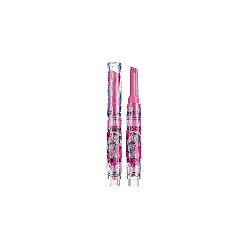 Изображение товара FLORTTE Глянцевая губная помада Special Edition Heart-shaped Lipstick, S03# Pretty pink