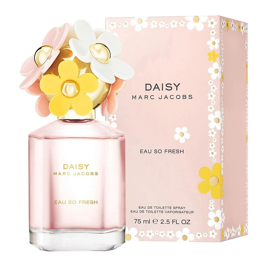 Изображение товара Туалетная вода Daisy Eau So Fresh 75 мл Marc Jacobs для женщин яркий аромат цветочный