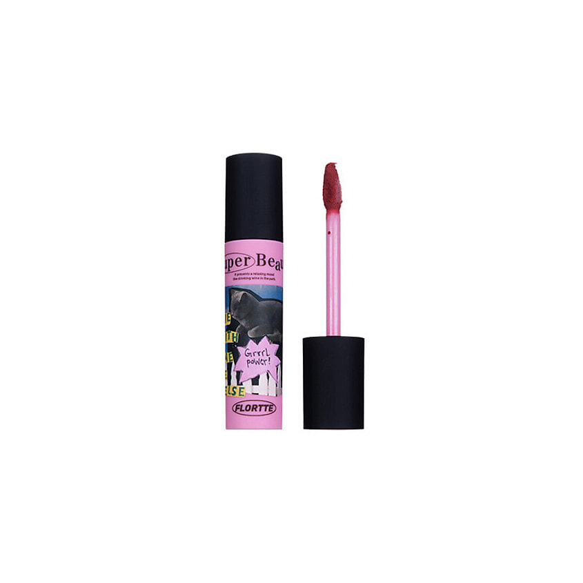 Изображение товара Кремовая помада FLORTTE I Am Super Beauty Lip Cream M06 для объемных гладких губ