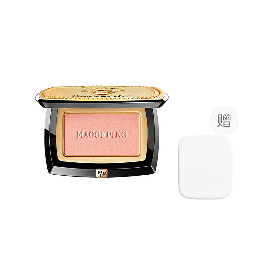 Изображение товара MAOGEPING Компактные шелковистые румяна Gauzy Magic Blush + Спонж, № 802