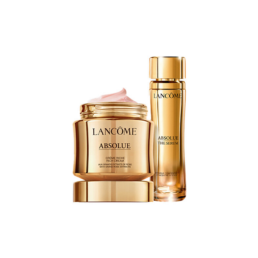 Изображение товара LANCOME Набор: Крем Absolue Rich Cream + Сыворотка Absolue The Serum, 30 мл + 60 мл