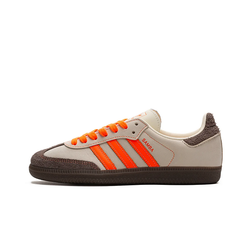 Изображение товара ADIDAS Кроссовки спортивные Samba OG W JI2732 Solar Orange Cream White, цвет: Коричневый, размер: 37.3