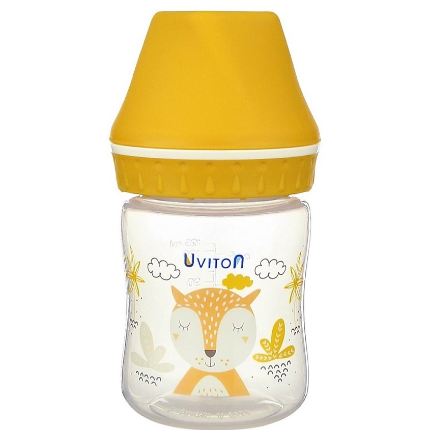 Изображение товара UVITON Бутылочка с широким горлышком, цвет: Оранжевый