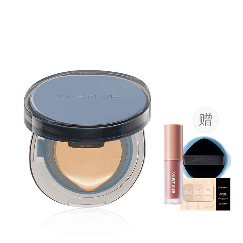 Изображение товара MISTINE Набор Soft Matte Essence Air Cushion + жидкая губная помада, NN120