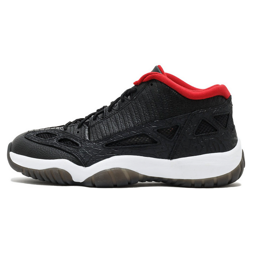 Изображение товара NIKE Кроссовки низкие 11 Retro Low Ie Black Varsity Red 2011, цвет: Мультиколор, размер: 41