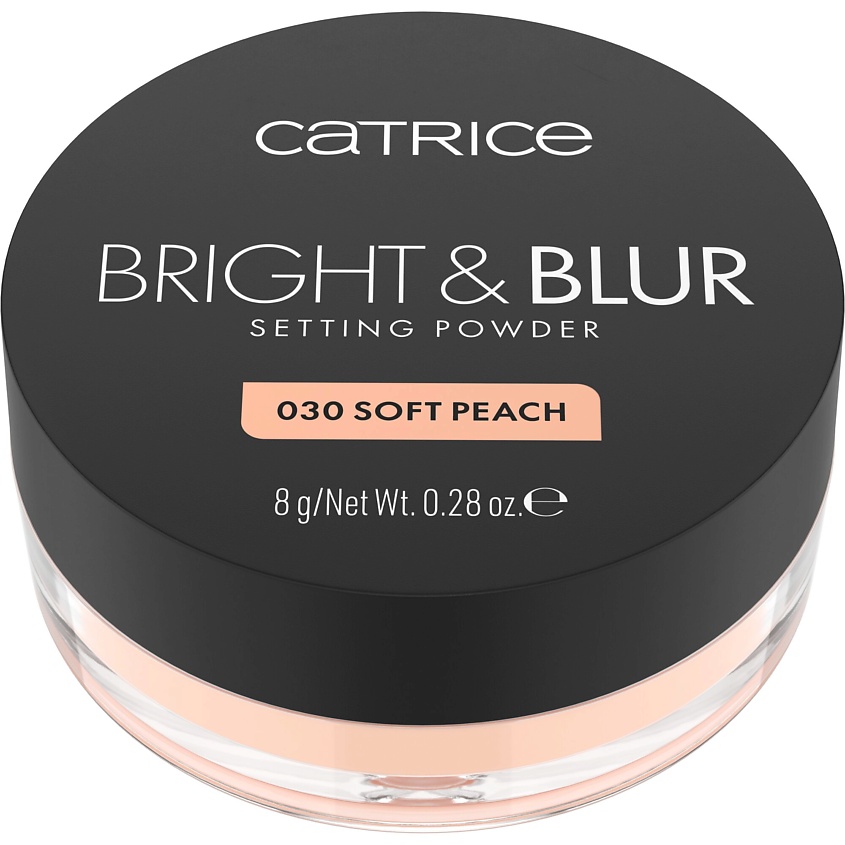 Изображение товара Пудра рассыпчатая CATRICE Bright & Blur Setting Powder 020 Soft Pink 8 г