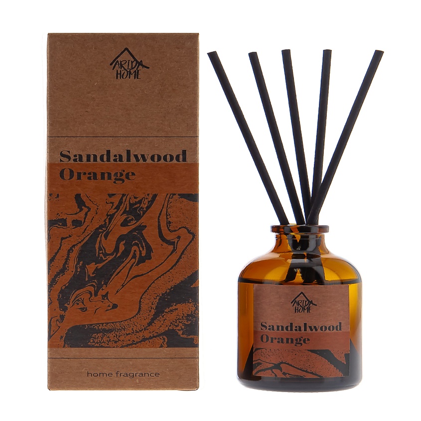 Изображение товара Аромат для дома ARIDA HOME Сандал и апельсин 50 мл диффузор