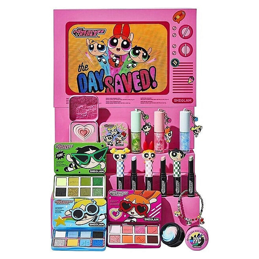 Изображение товара Набор для макияжа SHEGLAM The Powerpuff Girls X Collection 12 шт