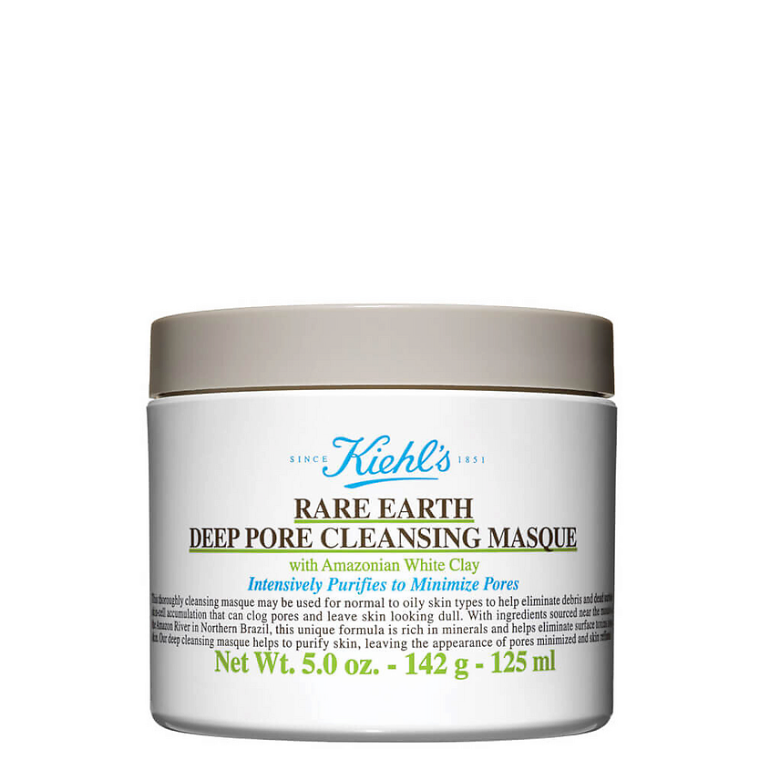 Изображение товара KIEHL'S Очищающая глиняная маска Rare Earth Deep Pore Cleansing, 125 мл