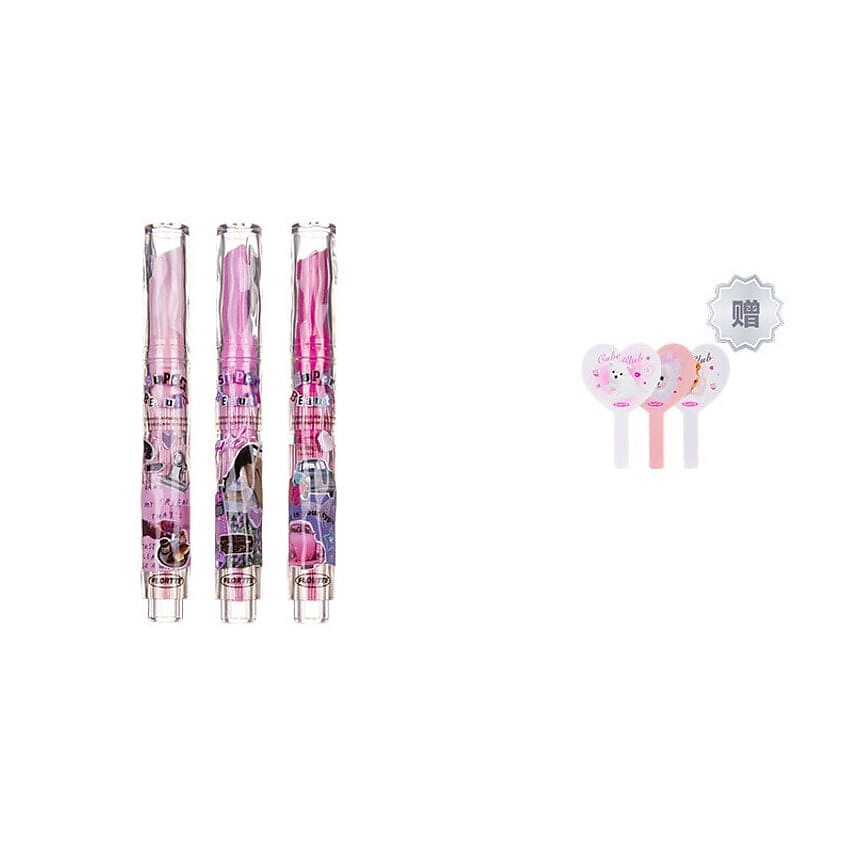 Изображение товара FLORTTE Набор I Am Super Beauty Heart-Shaped Jelly Lipstick, 04+05+06