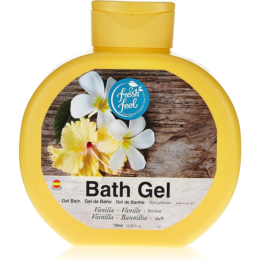 Изображение товара FRESH FEEL Гель для душа Moussel Vanilla, 750 мл