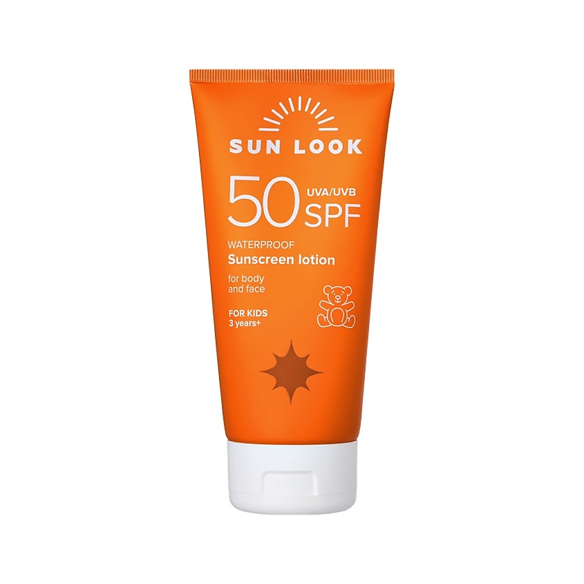Изображение товара Детское солнцезащитное молочко SUN LOOK SPF 50 150 мл для нежной кожи малышей