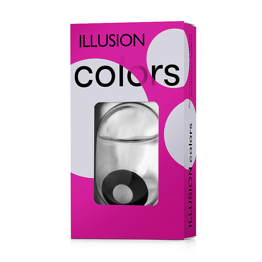 Изображение товара ILLUSION Контактные линзы карнавальные RIO FC-02, Черный