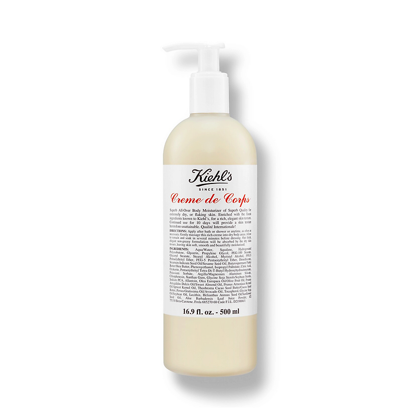 Изображение товара KIEHL'S Крем для тела Creme de Corps 500 мл для сухой и чувствительной кожи