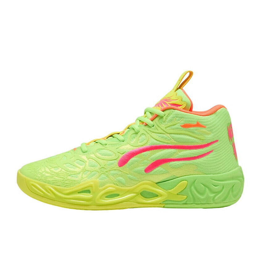 Изображение товара PUMA Кроссовки спортивные мужские для баскетбола MB04 GEM, цвет: Зеленый, размер: 44.0