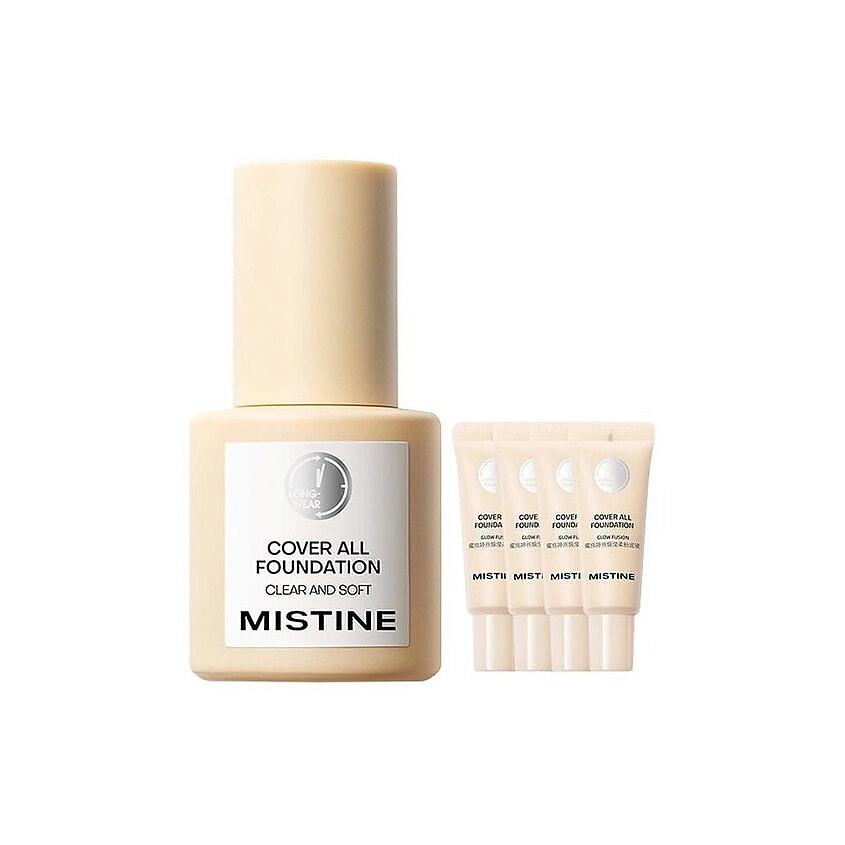 Изображение товара MISTINE Набор Cover All Foundation Clear and Soft с миниатюрами, LF110
