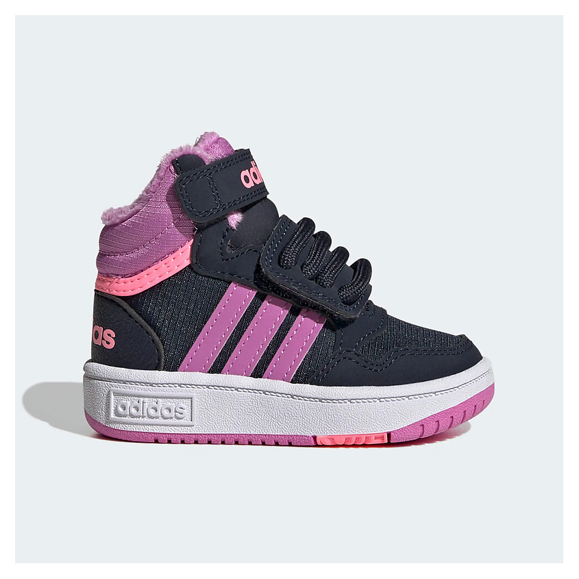 Изображение товара ADIDAS Кроссовки спортивные детские Hoops Mid 3.0 AC I GW4485, цвет: Синий, размер: 22