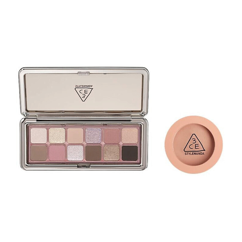Изображение товара 3CE Набор: Палетка теней New Take Eyeshadow Palette и Румяна Face Blush Изображение товара 3CE Набор: Палетка теней New Take Eyeshadow Palette и Румяна Face Blush