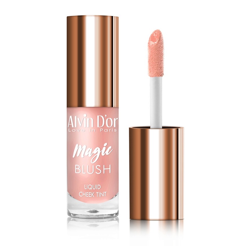 Изображение товара Жидкие румяна ALVIN D'OR Magic blush liquid 02 canna светло-розовый