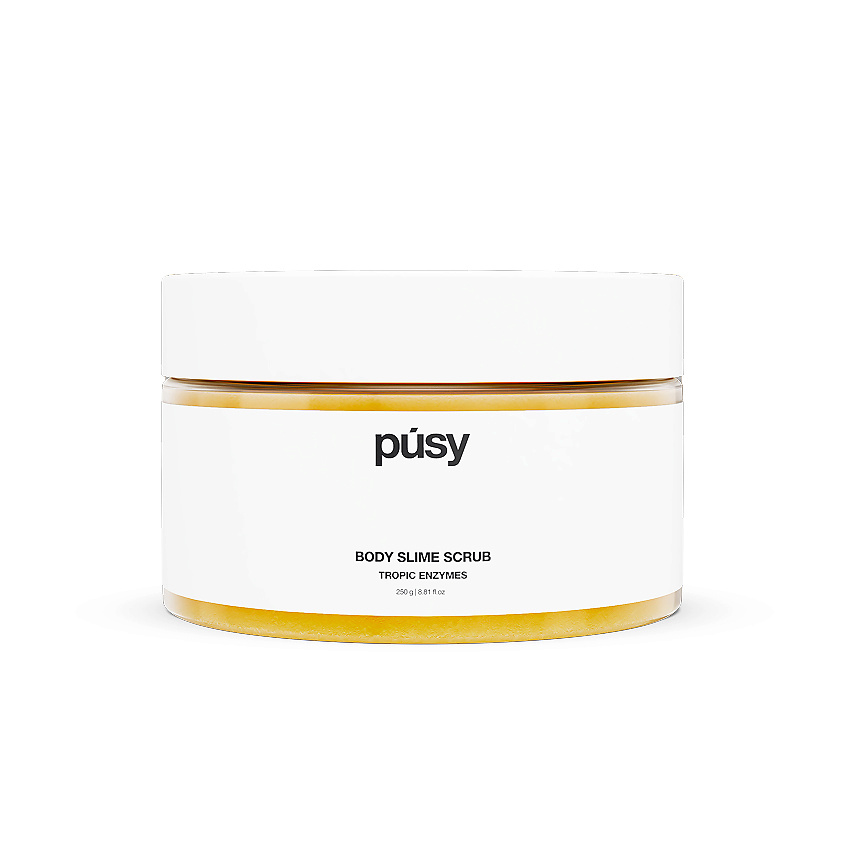 Изображение товара Скраб-слайм для тела Tropic enzymes от PUSY с ароматом цитруса и натуральными маслами