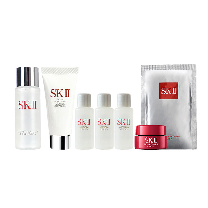 Изображение товара Набор SK-II Classic Эссенция+Маска+Очищающее средство+Лосьон 30мл+10мл+20гр