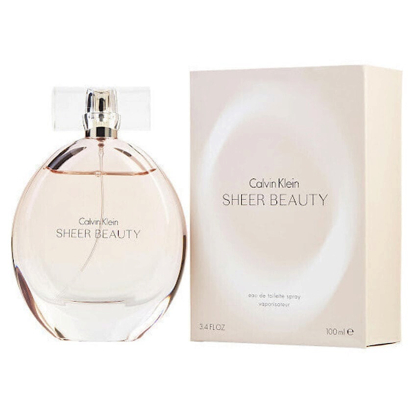 Изображение товара CALVIN KLEIN Sheer Beauty Туалетная вода 100 мл женский аромат фруктовые цветочные ноты