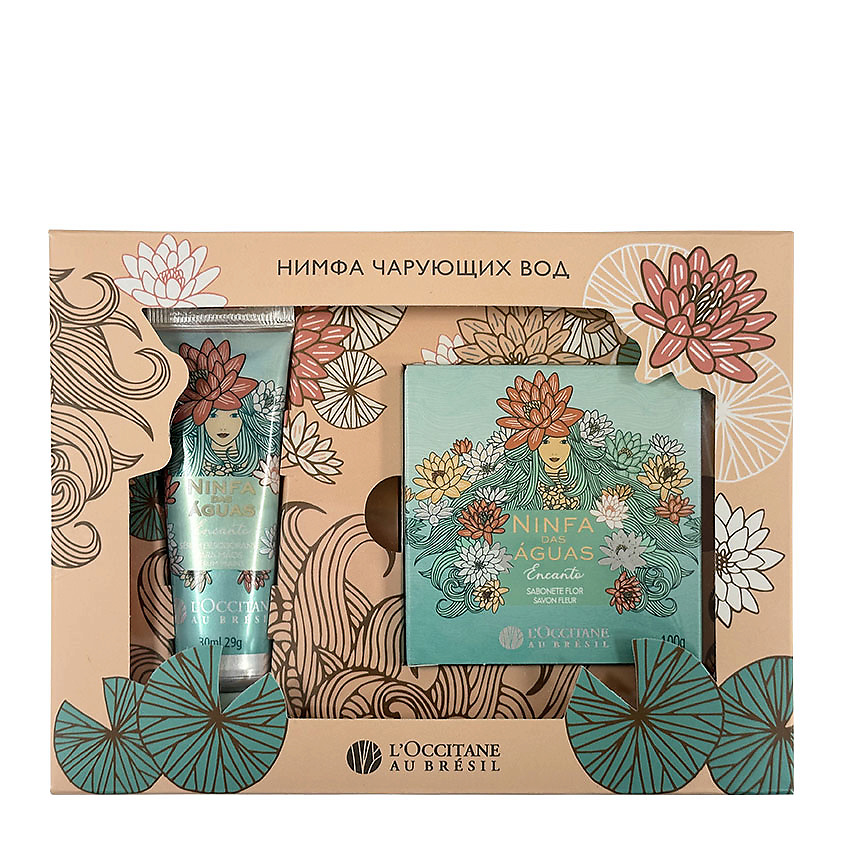 Изображение товара L'OCCITANE AU BRESIL Набор "Нимфа чарующих вод" Enchanting Waters, 30 мл + 100 мл
