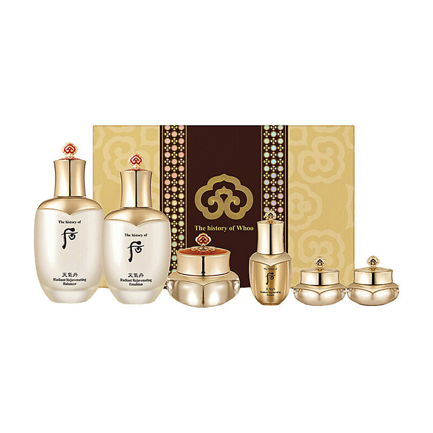 Изображение товара Подарочный набор для лица Cheongidan Radiant THE HISTORY OF WHOO антивозрастной 6 шт