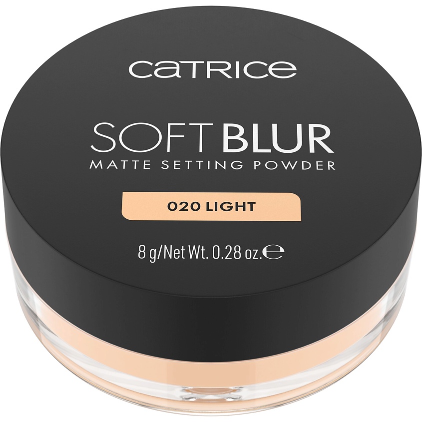 Изображение товара CATRICE Пудра рассыпчатая матирующая Soft Blur Matte Setting Powder, 8 г, 020 тон