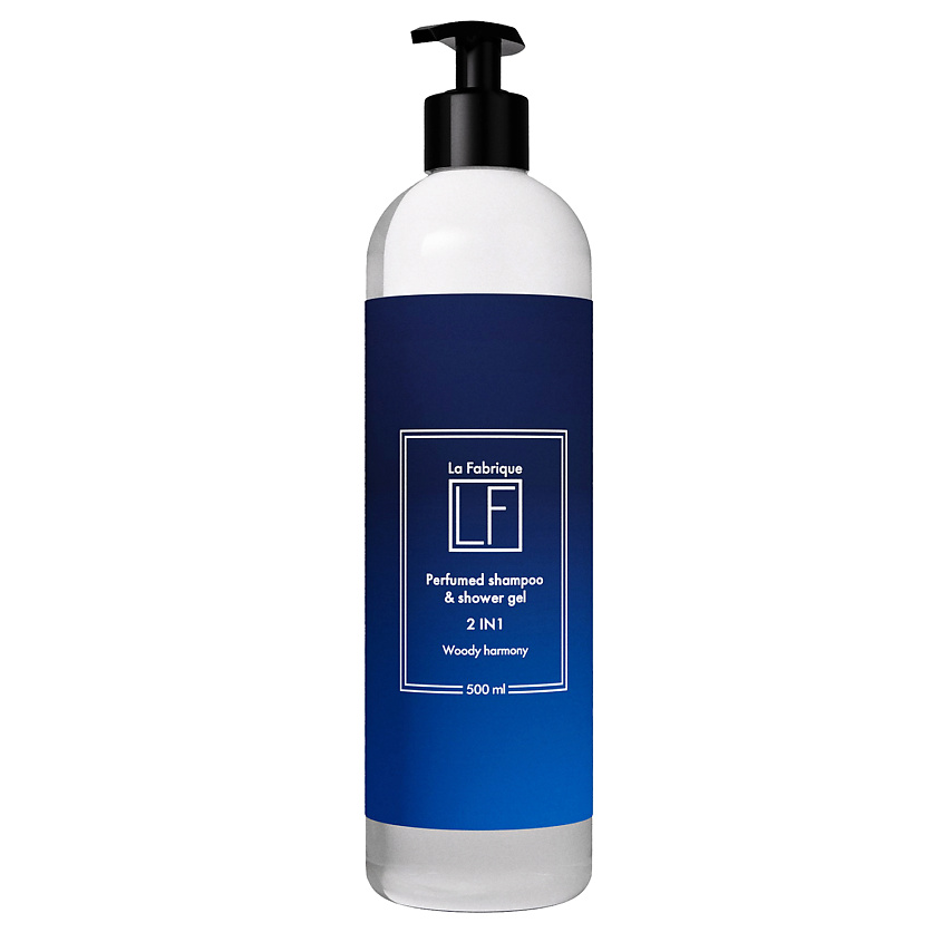 Изображение товара LA FABRIQUE Шампунь мужской парфюмированный 2 в 1, 1 шт.