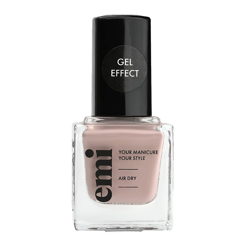 Изображение товара EMI Ультрастойкий лак Gel Effect, Лак ультрастойкий Gel Effect, 9 мл, Миндальное пралине 227