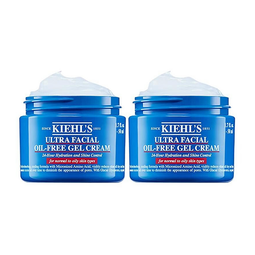 Изображение товара KIEHL'S Увлажняющий гель-крем Ultra Facial Oil-Free Gel Cream 2x50 мл