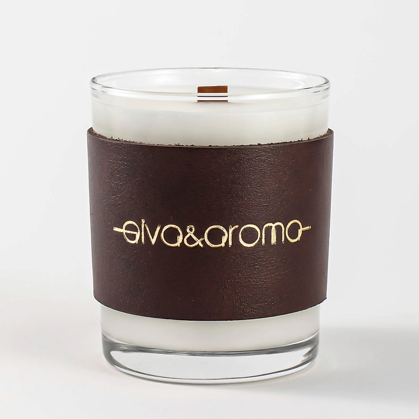 Изображение товара Ароматическая свеча Маффин с голубикой AIVA&AROMA 190 мл натуральный кокосовый воск
