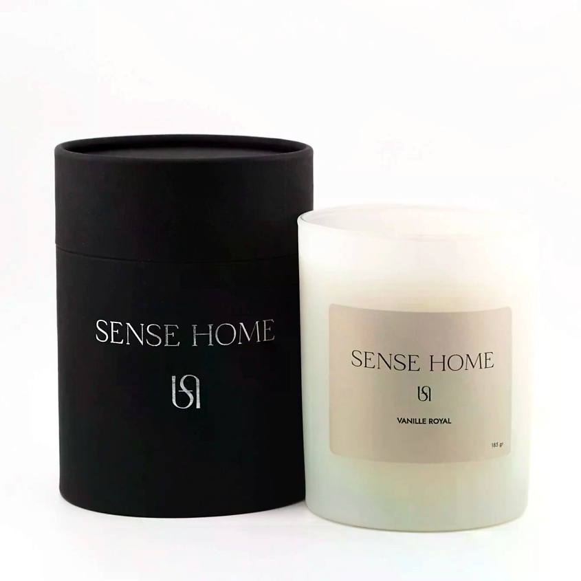 Изображение товара SENSE HOME Ароматическая свеча “Vanille Royal”, 1 шт.