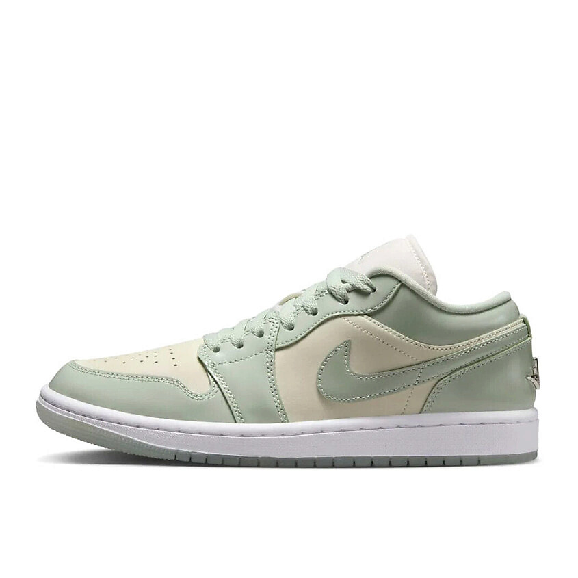 Изображение товара NIKE Кроссовки спортивные мужские Air Jordan 1 Low SE, цвет: Зеленый, размер: 40.5
