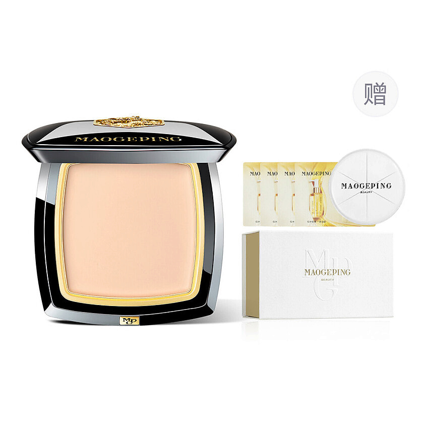 Изображение товара MAOGEPING Тональное средство Compact Foundation + Пробники + Спонж, № 822