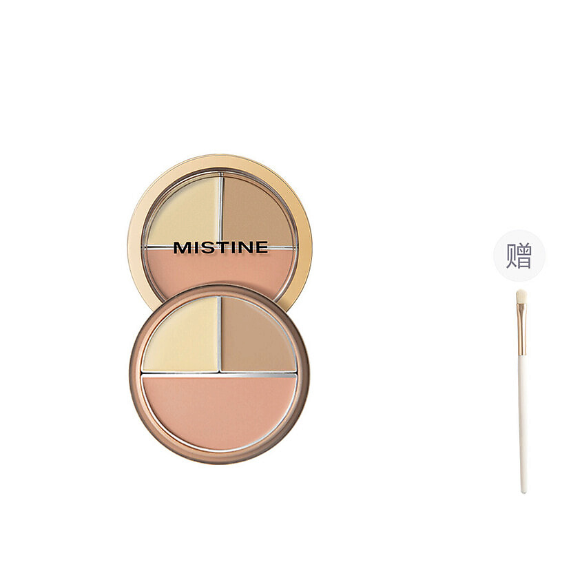 Изображение товара MISTINE Палетка кремовых консилеров Silky Flawless Concealer, # 02