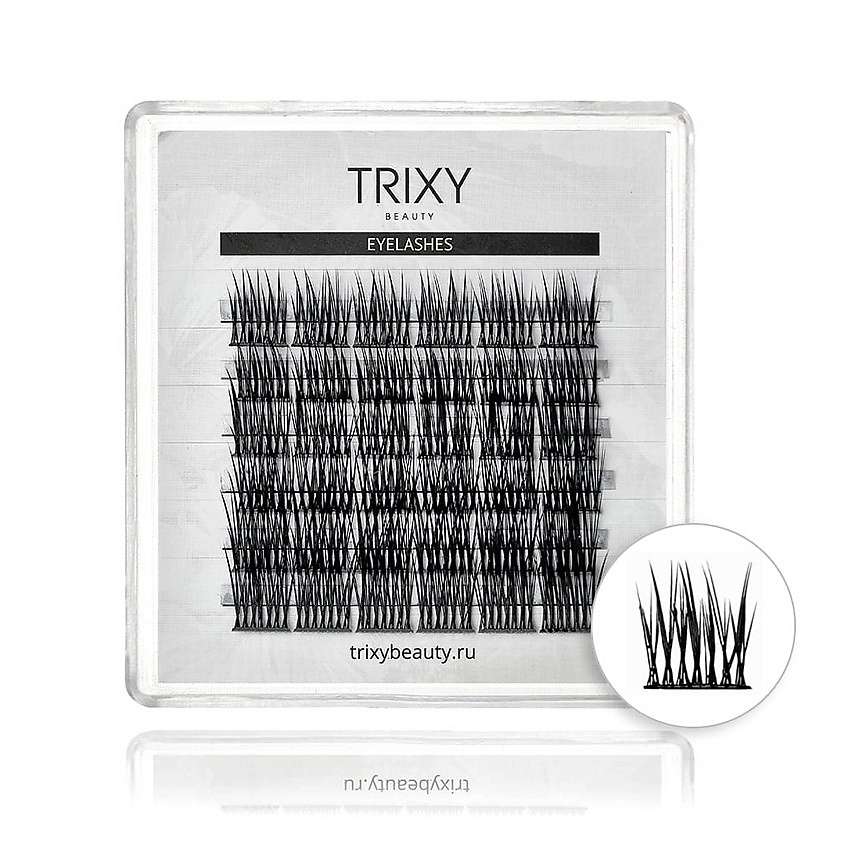 Изображение товара TRIXY BEAUTY Ресницы-пучки Flames, 1 набор