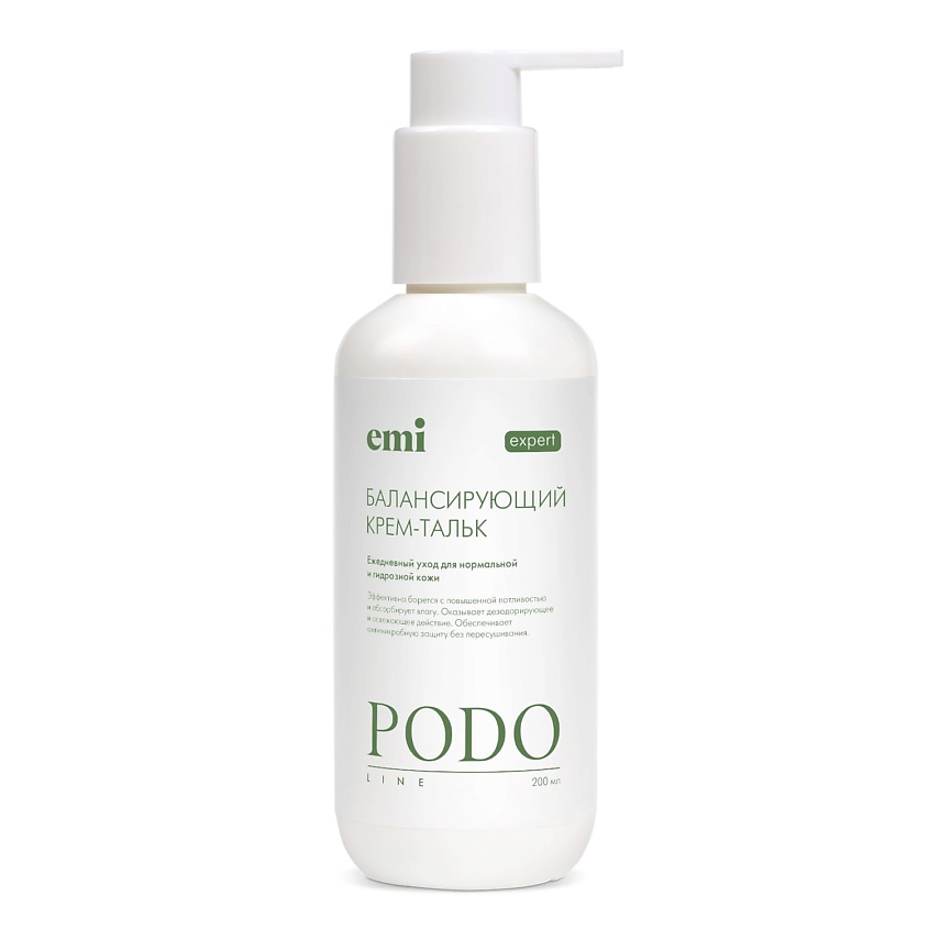 Изображение товара EMI Балансирующий крем-тальк для ног против потливости и опрелостей