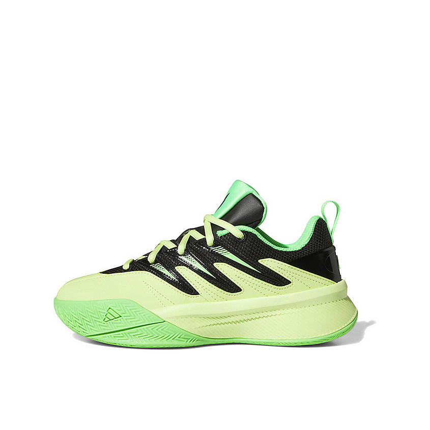 Изображение товара ADIDAS Кроссовки спортивные DAME CERTIFIED 3 J PULLIM/CBLACK/SCRGRN, цвет: Зеленый, размер: 39.3