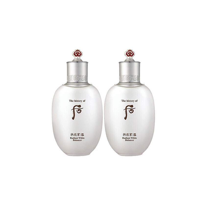 Изображение товара THE HISTORY OF WHOO Осветляющий тонер Radiant White Balancer, 2x150 мл